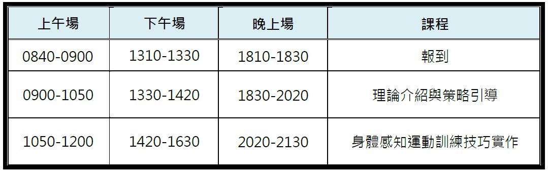 SENS課程表